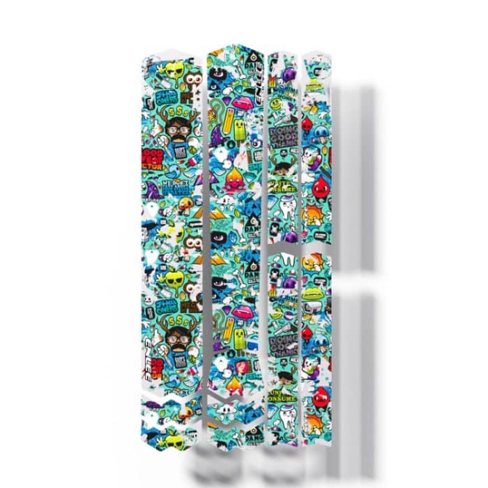 ENLEE E14611 10 teile/satz Fahrrad TPU Unsichtbare Folie Rennrad Körper Jersey Farbwechsel Membran, Cartoon, Caterpillar, Beauty, Camouflage, Wood Monster, Sunset, Doughnut, Doodle, Orangutan, Chinese Dream – Bild 1