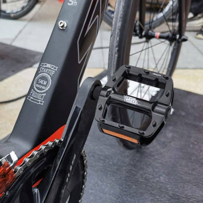 ENLEE M504 1 Paar Fahrrad-Aluminium-Kugelpedale, Freizeitpedale mit Reflektoren – Bild 2