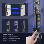 JYS-P5175 Für PS5 Slim Host Optisches Laufwerk / Digitale Version Universal mit RGB-Lüfter mit buntem Licht – Bild 5