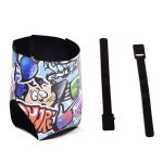 ENLEE Fahrrad-Wasserflaschenhalter, Mountainbike, Rennrad, universeller faltbarer Wasserbecherhalter, Graffiti, Beauty