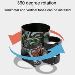 ENLEE Fahrrad-Wasserflaschenhalter, Mountainbike, Rennrad, universeller faltbarer Wasserbecherhalter, Graffiti, Beauty – Bild 4