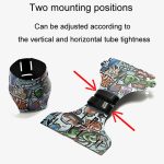 ENLEE Fahrrad-Wasserflaschenhalter, Mountainbike, Rennrad, universeller faltbarer Wasserbecherhalter, Graffiti, Beauty – Bild 5