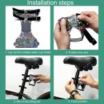 ENLEE Fahrrad-Wasserflaschenhalter, Mountainbike, Rennrad, universeller faltbarer Wasserbecherhalter, Graffiti, Beauty – Bild 8