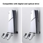 Für PS5 Slim Wandmontiertes Aufbewahrungsregal, Host-Griff, Aufbewahrungsaufhänger-Zubehör – Bild 9