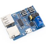 MP3 Verlustfreie Decoder Board Decoder TF Karte USB-Flash-Laufwerk MP3 Decodierung Player Modul Mit Verstärker, Micro, Type-C