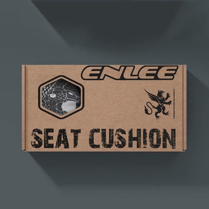 ENLEE ZD-B834 Fahrradkissen Sattel Mountainbike stoßdämpfender Sitz, Snake Head, Flash, Orangutan, Beauty, Warrior – Bild 11