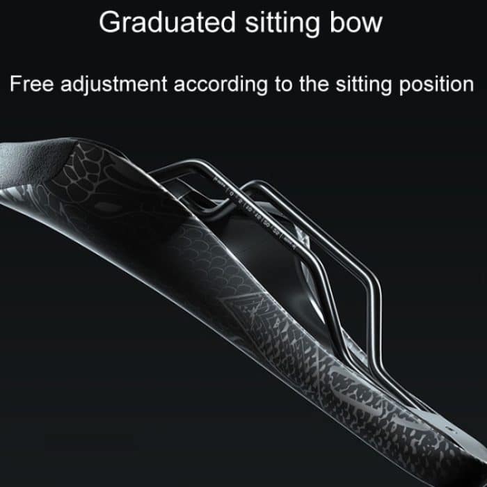 ENLEE ZD-B834 Fahrradkissen Sattel Mountainbike stoßdämpfender Sitz, Snake Head, Flash, Orangutan, Beauty, Warrior – Bild 5