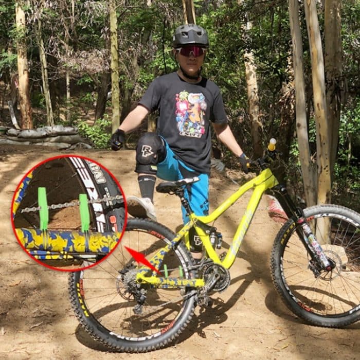 ENLEE E-6435469 1 Paar Fahrradkettenschutz Mountain Road Bike Chapter Protector – Bild 2