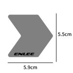 Fahrrad-Rad-Set, reflektierende Aufkleber, Nachtradfahren, reflektierende Schilder, ENLEE E-RS2301 12pcs /Set – Bild 3