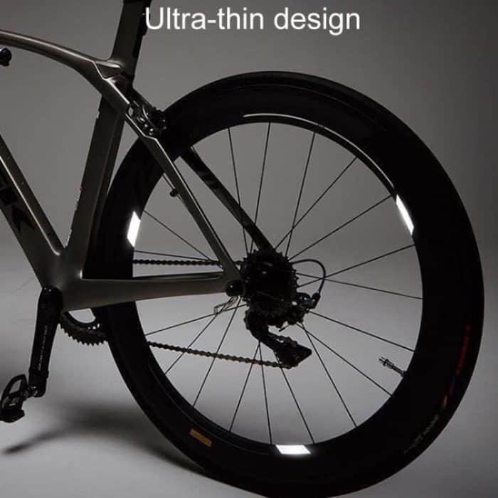 Fahrrad-Rad-Set, reflektierende Aufkleber, Nachtradfahren, reflektierende Schilder, ENLEE E-RS2301 12pcs /Set – Bild 5