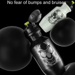 ENLEE E-SH305 Fahrrad-Wasserbecher, Squeeze-Fitness-Sportflasche mit Staubkappe, 550ml, 750ml – Bild 8