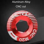 Aluminium-Kurbelabdeckung für Fahrradscheiben für IXF-Kurbelzubehör, ENLEE M18, ENLEE M20 – Bild 5