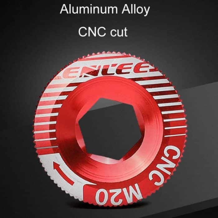 Aluminium-Kurbelabdeckung für Fahrradscheiben für IXF-Kurbelzubehör, ENLEE M18, ENLEE M20 – Bild 5