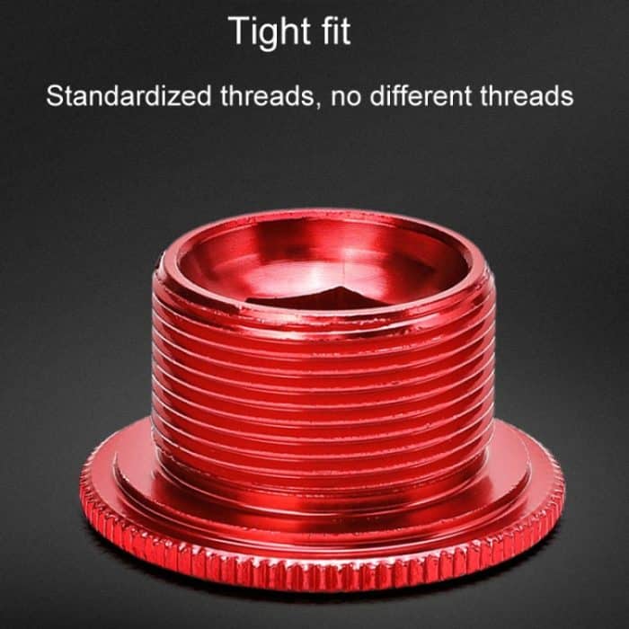 Aluminium-Kurbelabdeckung für Fahrradscheiben für IXF-Kurbelzubehör, ENLEE M18, ENLEE M20 – Bild 6