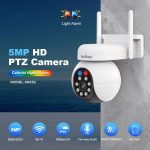 SriHome SH052B Wifi 5MP Drahtlose PTZ IP AI Auto Tracking Sound & Licht Alarm Sternenlicht Farbe Nachtsicht Im Freien überwachung Kamera, EU, US, UK, AU – Bild 2