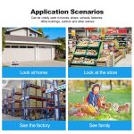 SriHome SH052B Wifi 5MP Drahtlose PTZ IP AI Auto Tracking Sound & Licht Alarm Sternenlicht Farbe Nachtsicht Im Freien überwachung Kamera, EU, US, UK, AU – Bild 15