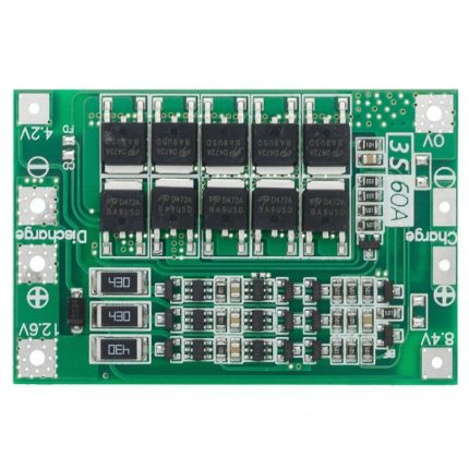 3S 11,1 V 12,6 V 60 A 18650 Li-Ion-Akku-Ladegerät-Schutzplatine, 3S 11.1V 12.6V 60A (Balanced), 3S 11.1V 12.6V 60A (Enhanced)