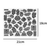 Elektrische Motorrad-Graffiti-reflektierende Aufkleber, Fahrrad, dekorative Warnstreifen, ENLEE EN-6541 35pcs /Set – Bild 4