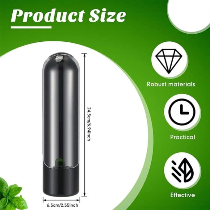 Kräuter-Crisper-Gemüse-Frischhaltebehälter, Koriander-Kräuter-Aufbewahrungsbehälter, 24.5 x 6.5 cm – Bild 3