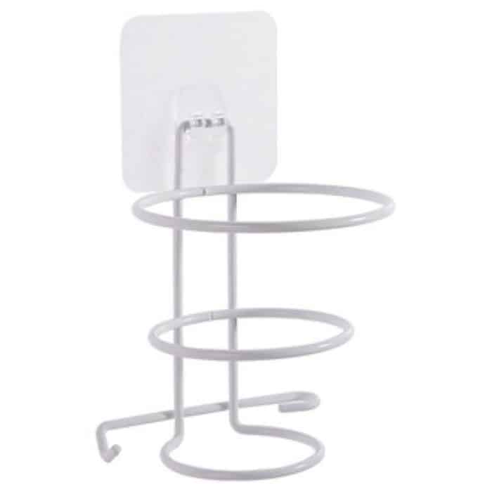 No-Punch-Wandhalterung für Haartrockner, Badezimmerregal – Bild 1