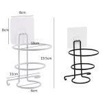 No-Punch-Wandhalterung für Haartrockner, Badezimmerregal – Bild 3