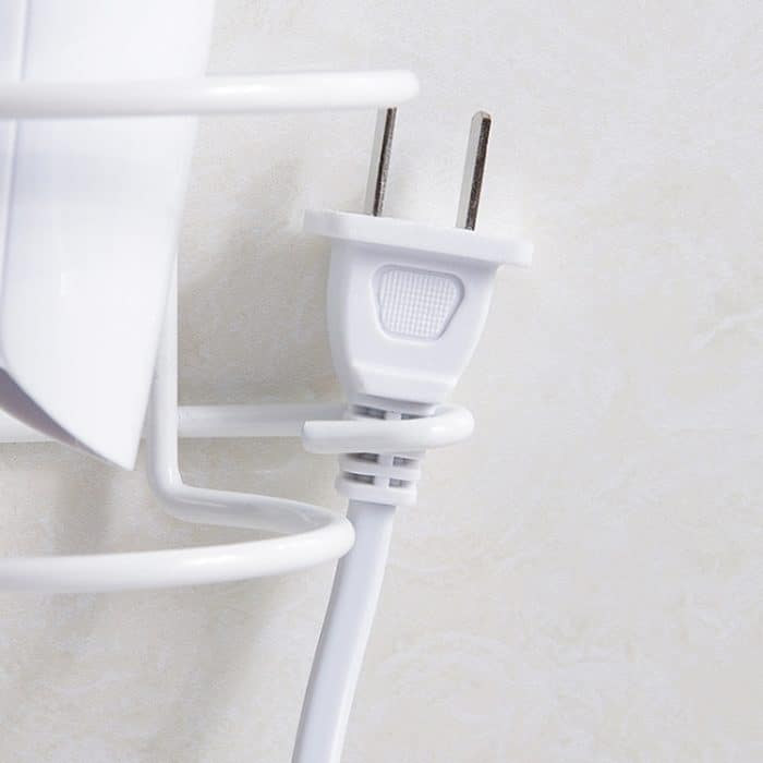 No-Punch-Wandhalterung für Haartrockner, Badezimmerregal – Bild 5