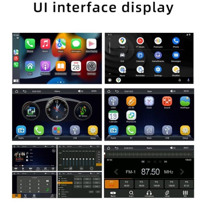 5-Zoll-MP5-Autoradio mit kabelloser Bluetooth-Freisprecheinrichtung, F152W – Bild 12