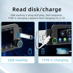 5-Zoll-MP5-Autoradio mit kabelloser Bluetooth-Freisprecheinrichtung, F152W – Bild 8