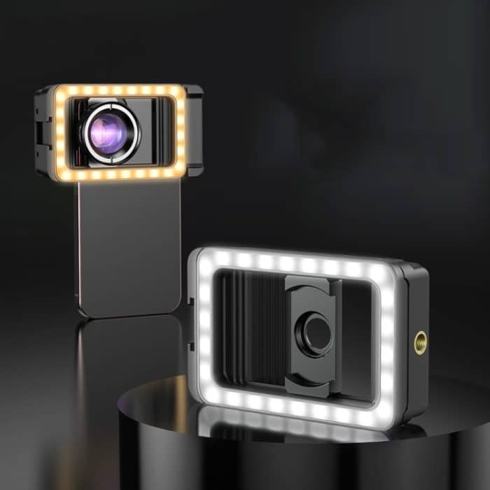 APEXEL Multifunktionaler Fülllicht-Telefonclip mit 1/4 Zoll und M17-M37-Gewinde, APL-FL.23 – Bild 2