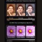 APEXEL Multifunktionaler Fülllicht-Telefonclip mit 1/4 Zoll und M17-M37-Gewinde, APL-FL.23 – Bild 7