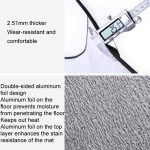 Outdoor Große Sechseckige Doppelseitige Aluminiumfolie Feuchtigkeitspad Wasserdichte Wärmedämmung Campingausrüstung Zelt Picknick Pad – Bild 8