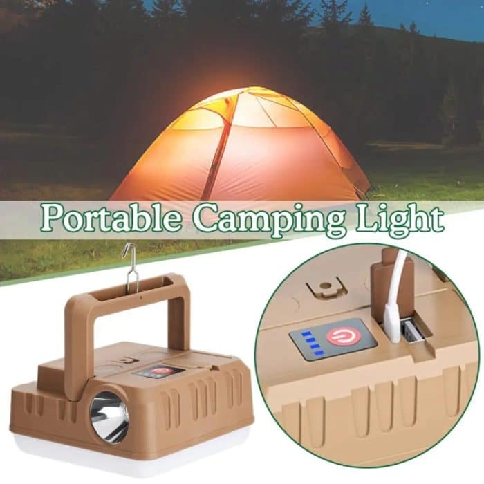 Outdoor Camping Zelt Lampe USB wiederaufladbare LED Long Life Camping Lichter – Bild 8