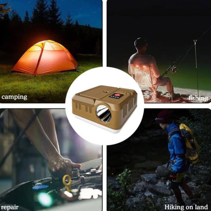 Outdoor Camping Zelt Lampe USB wiederaufladbare LED Long Life Camping Lichter – Bild 10