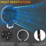 4 Zoll rundes gemischtes leuchtendes Doppelkreis-Angel-Eye-Arbeitslicht, D0102 – Bild 8