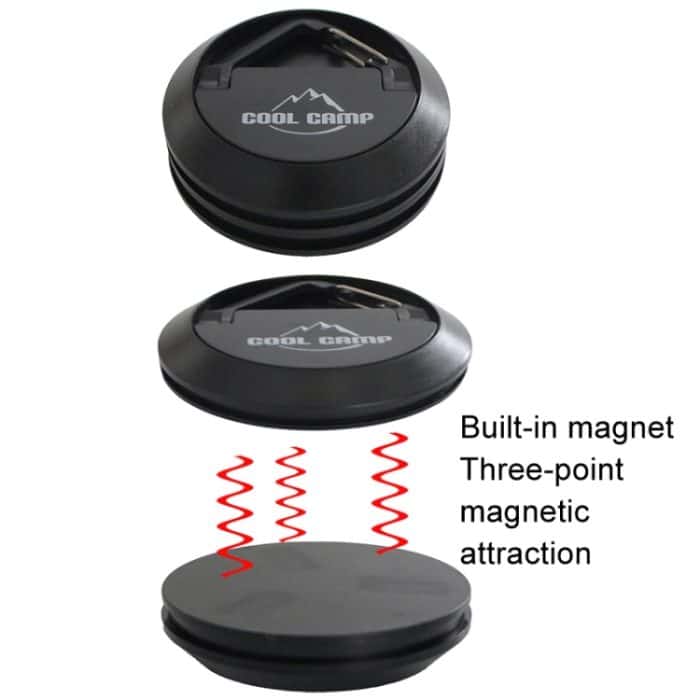 COOLCAMP CF-A208 Outdoor Open Camp Magnethaken-Zelt Skywalf Capital Camping Festes Auto-Camp-Licht zum Aufhängen – Bild 6
