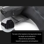 Autositz-Stützkissen aus Memory-Schaum, Black Headrest, Coffee Headrest, Black Waist Support, Coffee Waist Support – Bild 4