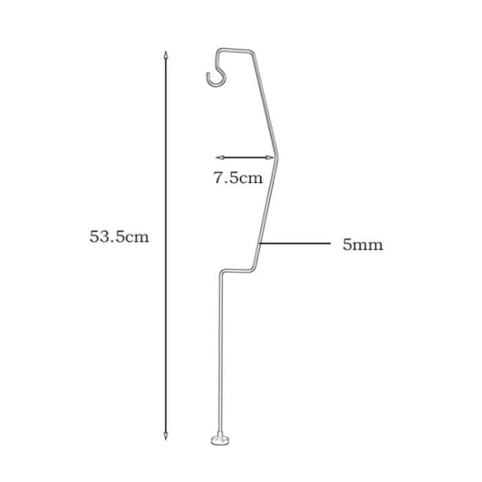 Outdoor Camping Schreibtischlampe Rahmen Retro Eisen Kunst Camp Lampe Hängeregal Desktop Magnet Lichtmast – Bild 3