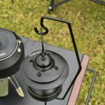 Outdoor Camping Schreibtischlampe Rahmen Retro Eisen Kunst Camp Lampe Hängeregal Desktop Magnet Lichtmast – Bild 7