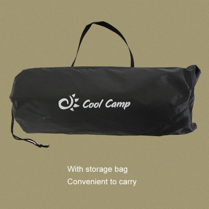 COOLCAMP C-Y006 Outdoor Camping Rückenkissen Aluminium Klappbarer Strandstuhl Park Wild Freizeitstuhl – Bild 6