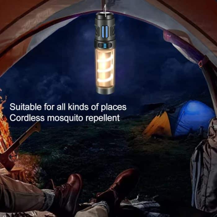 4-in-1-Multifunktions-Taschenlampe für den Außenbereich, Umgebungslicht, Mückenschutzlampe, Standard Version, Tripod Version – Bild 11