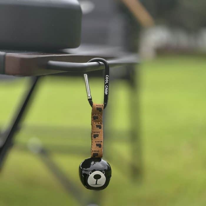 COOL CAMP CF-F0008 Outdoor Camping Klettern Wandern Rucksack Anhänger Glocke Schlüsselanhänger Dekoration – Bild 5