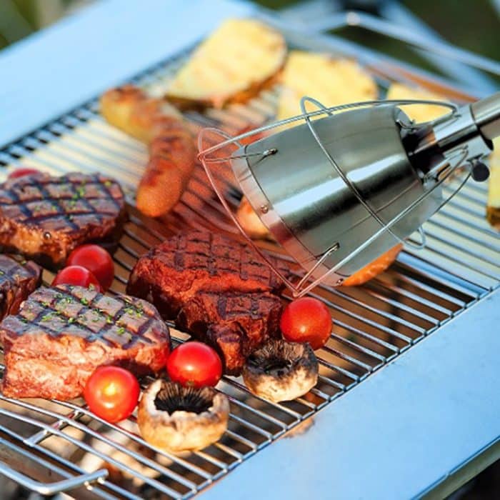 COOL CAMP CF-75 Outdoor-Camping-Handgrill-Flammenwerfer-Adapter, rauchfreier Grill, Spitfire-Zubehör – Bild 6