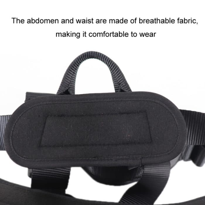 Klettern im Freien, halbkörpersitzender, fester Sicherheitsgurt – Bild 3