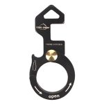 COOL CAMP CF-165 Outdoor Multifunktionale Aluminiumschnalle Camping Lanyard Haken Telefonhalter Flaschenheber