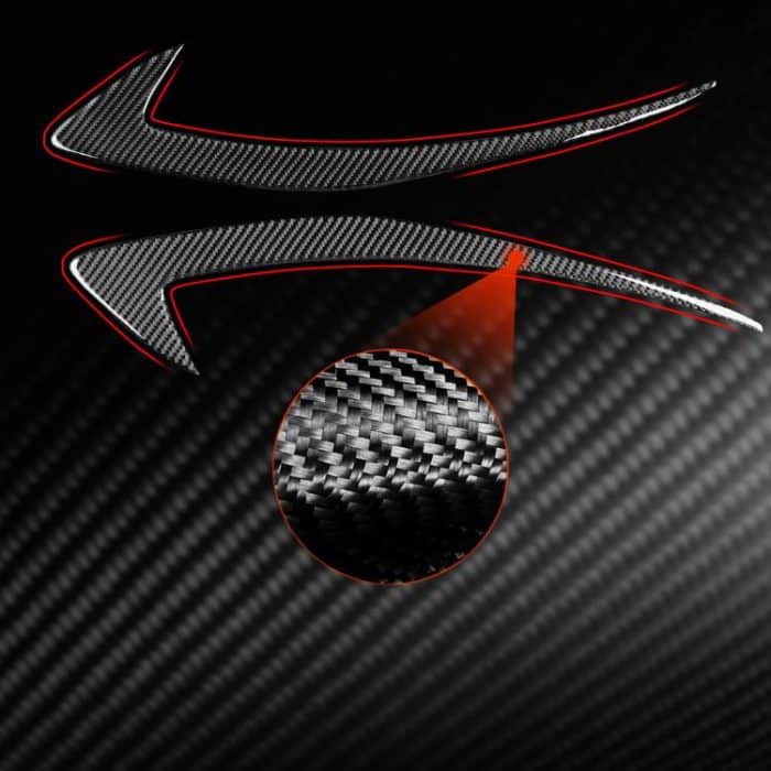 Für Chevrolet Malibu 2016-2024 2 teile/satz Linkslenker Scheinwerfer Augenbraue Aufkleber – Bild 5