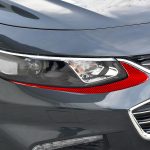 Für Chevrolet Malibu 2016-2024 2 teile/satz Linkslenker Scheinwerfer Augenbraue Aufkleber – Bild 6
