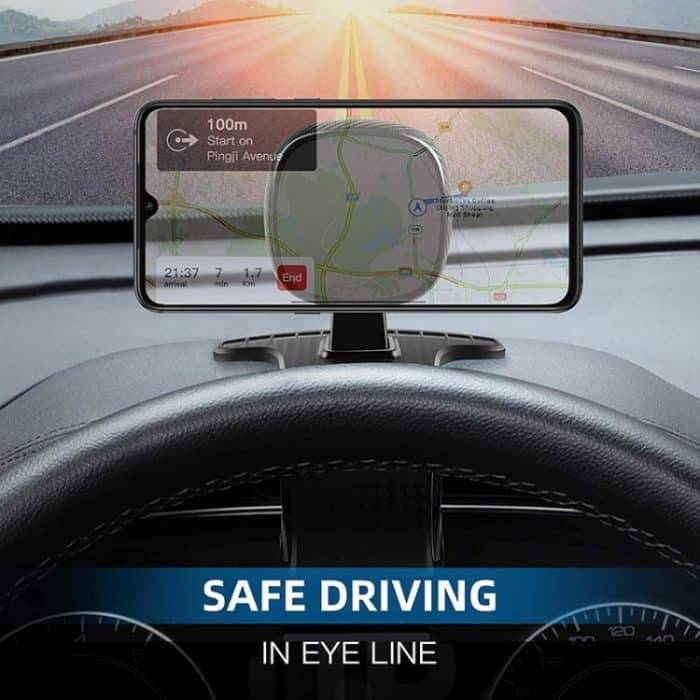 Magnetischer Handyhalter fürs Auto, Armaturenbrett, Parkplatz, Nummernschild – Bild 7