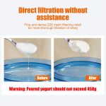 Haushalts-Molke-Trenn-Joghurt-Siebe, hausgemachtes Käsefilter-Werkzeug – Bild 7