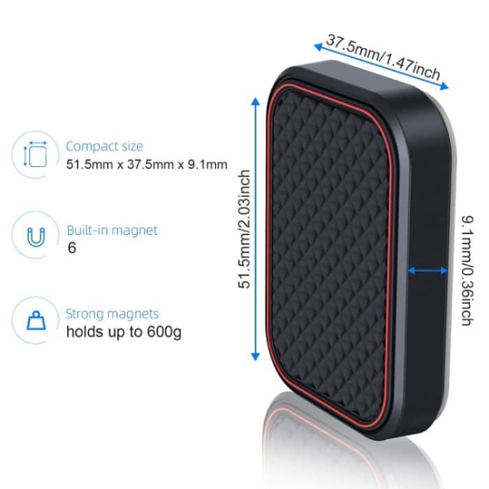 Flacher selbstklebender magnetischer Auto-Handy-Navigationshalter – Bild 3