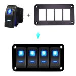 Road-Aluminium-Wippschalter-Panel-Gehäusehalterung für Narva-Typ-Boote, Kfz-Schalterteile, 2 Holes, 3 Holes, 4 Holes, 5 Holes – Bild 3